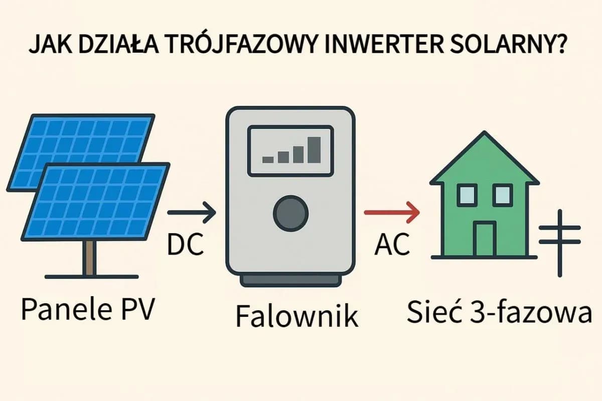 Falownik hybrydowy 3 fazowy - jak zyskać niezależność energetyczną